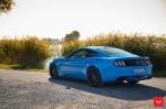 Ford Mustang GT on Vossen Wheels (CVT) 2018 года